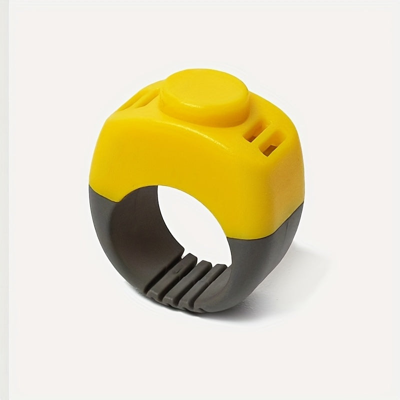 Ring Clicker for Dog Training - Hands-Free Finger Ring Design Pet Training Clicker for Dogs, Cats, Birds, Horses & Rabbits - No Battery, Adjustable Fit, Fashionable Colors