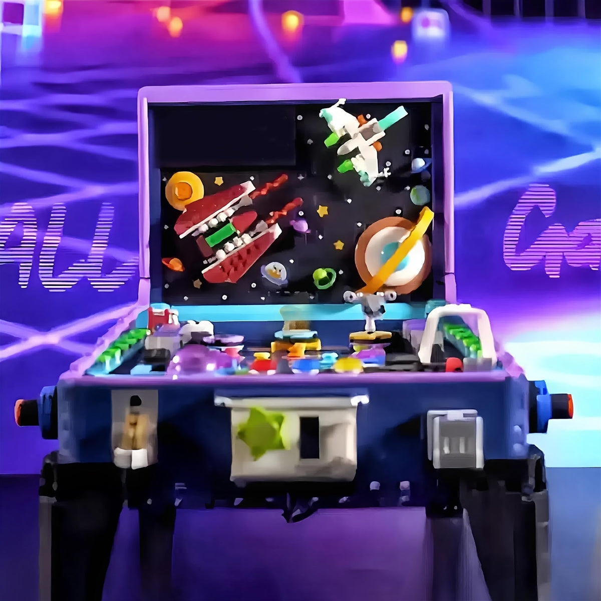Pinball Machine Building Block Set 2300 Pieces MOC Arcade Game Console Table Toy for Adults Teens Family Fun Holiday Gift Creative STEM Build with Original Box