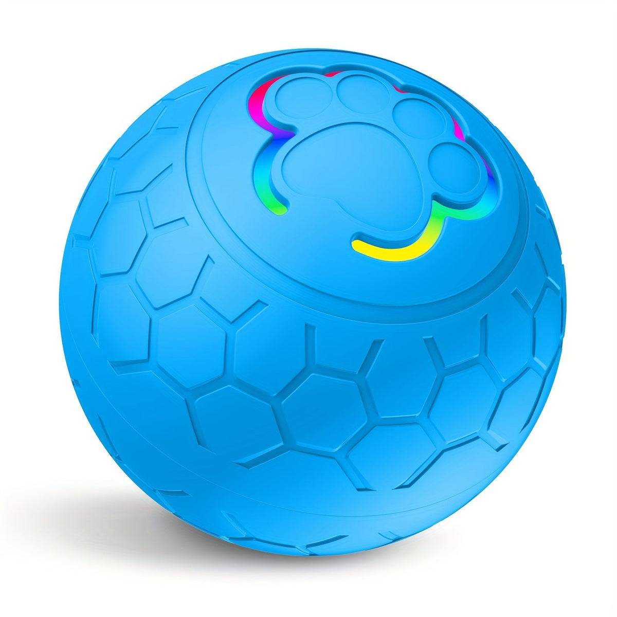 Smart Rechargeable Bouncing Dog Toy Ball – Automatic Interactive Self-Moving Ball with Smart Mode for Dogs, USB Rechargeable Electric Fetch Toy for Indoor & Outdoor Play