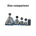 Warm Bird Nest Hammock Swing for Bird Cage - Cozy Plush Bird Bed Tower House for Parrots Parakeets Canaries Cockatiels - Hamster Breeding Nest Small Pet Sleeping House S/M/L/XL